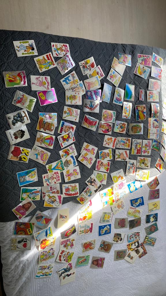 Ca 130 fantastickers van panini, Ophalen of Verzenden