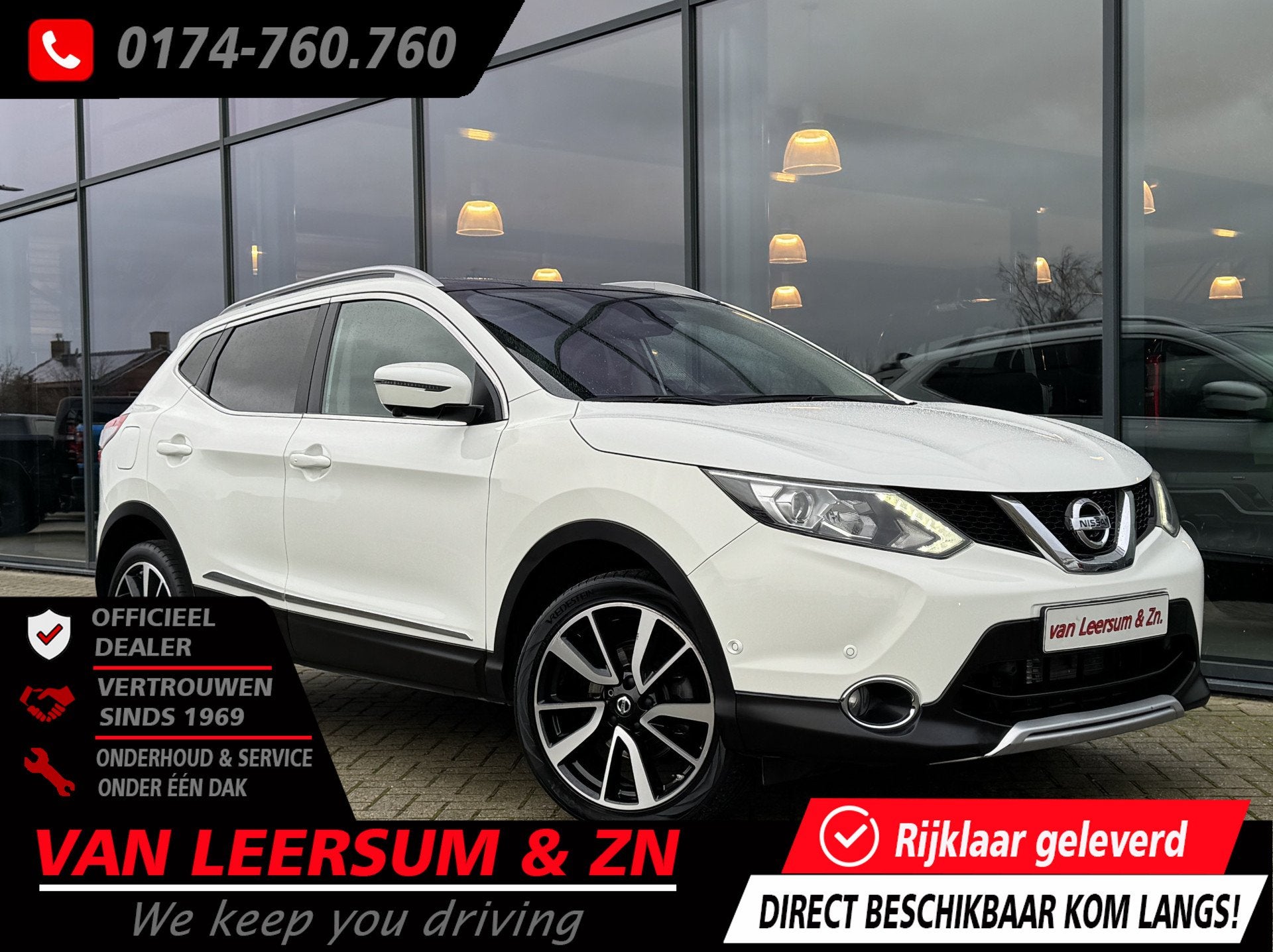 Nissan QASHQAI 1.2 Tekna | Pano | Stoelverwarming | 360 grad