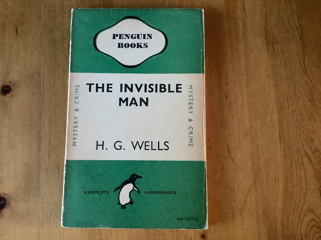 H.G. Wells, The invisible man, 1946, Ophalen of Verzenden, Gelezen, H.G. Wells