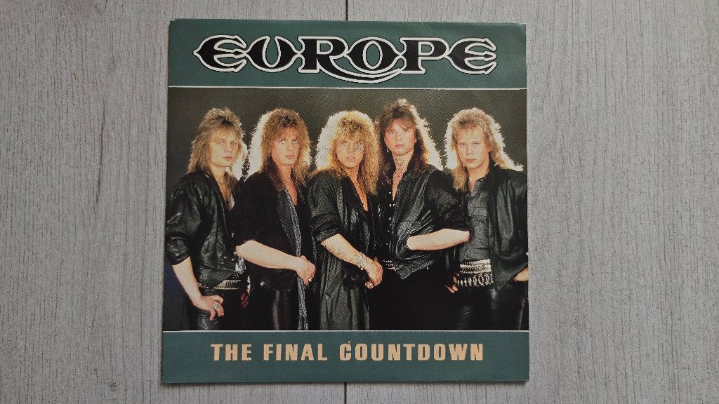 Europe The Final Countdown - Vinyl Single, Ophalen of Verzenden, Zo goed als nieuw, Pop
