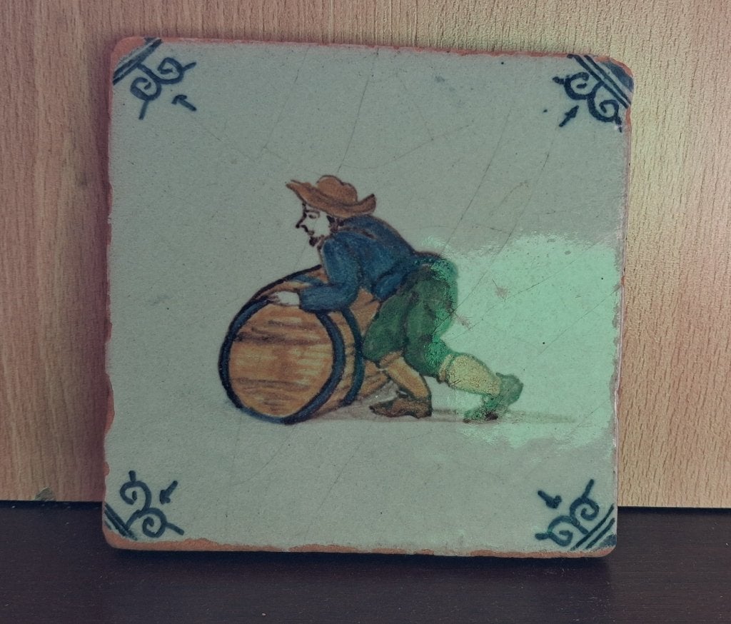 Wandtegel Vintage, Ophalen of Verzenden