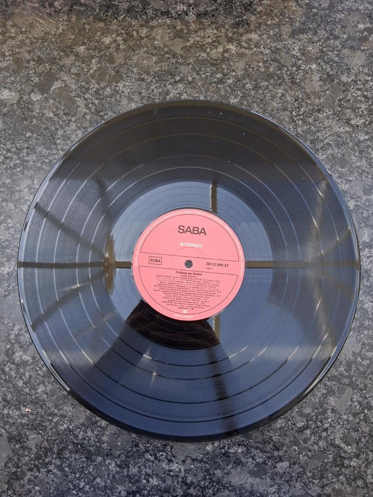 SABA Stereo LP - "Triptychon" - Zeldzame Vinylplaat, Ophalen of Verzenden, 1960 - 1969, Gebruikt, 12 inch