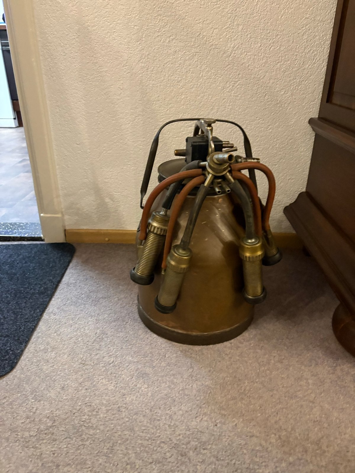 Antieke melkmachine - decoratief object, Ophalen of Verzenden