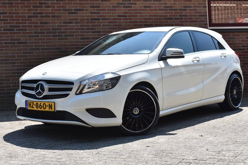 Mercedes-Benz A-klasse 180 CDI Ambition '13 Navi Airco, Auto's, Mercedes-Benz, Euro 5, Gebruikt, Zwart, 4 cilinders