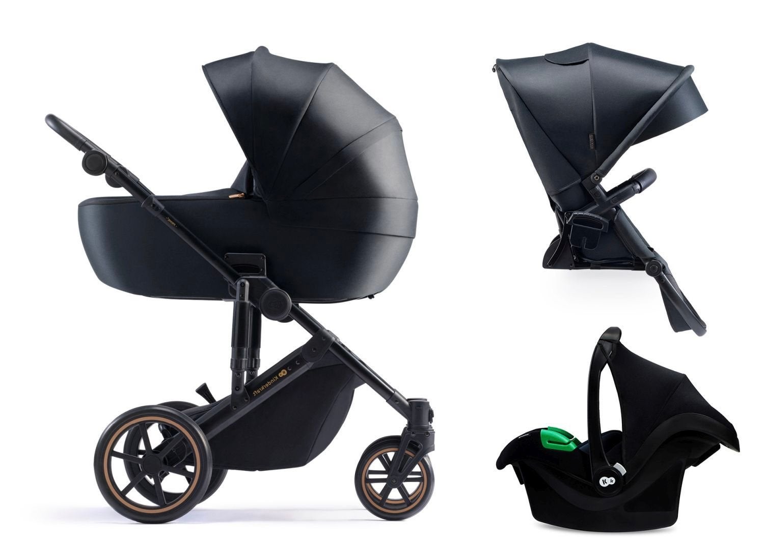 Kinderwagen Kinderkraft Prime 2 pro 3 in 1, 6 mnd gebruikt!, Kinderen en Baby's, Kinderwagens en Combinaties, Zo goed als nieuw