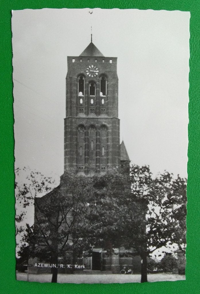 Azewijn, R.K. Kerk. Klf, Verzenden, 1960 tot 1980, Ongelopen, Gelderland
