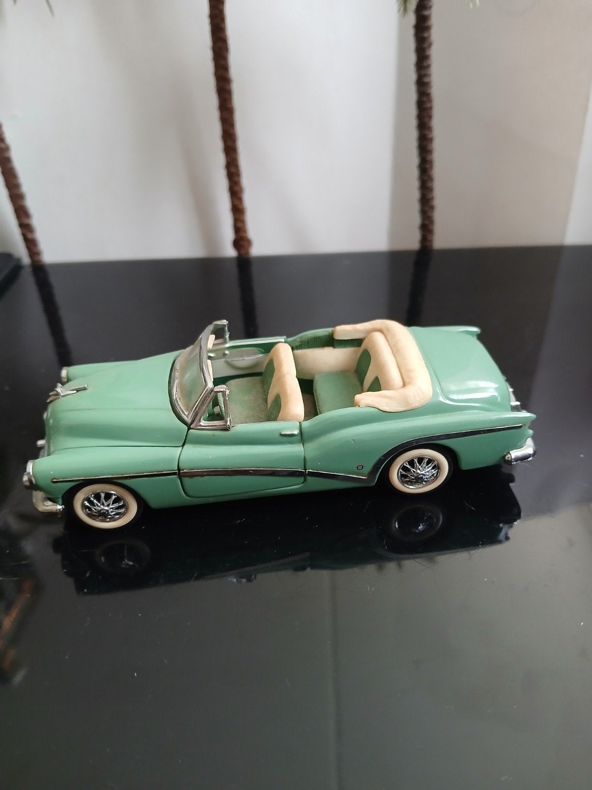 Buick Skylark cabriolet.  Franklin Mint 1:43, Ophalen of Verzenden, Zo goed als nieuw, Auto, Overige merken