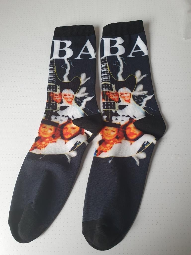 Mooie abba sokken Past altijd Nieuw, Ophalen of Verzenden, Nieuw, Maat 43 t/m 46
