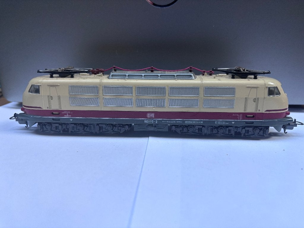 Lima L208100 Class BR 103 110-3 of the DB, Gebruikt, Gelijkstroom, Wagon, Ophalen of Verzenden
