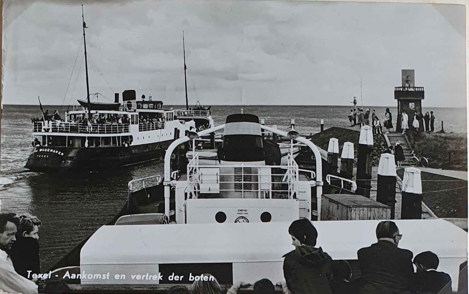 Texel Oudeschild veerboten ,deze kaart gevraagd, Verzamelen, Verzenden, Voor 1940
