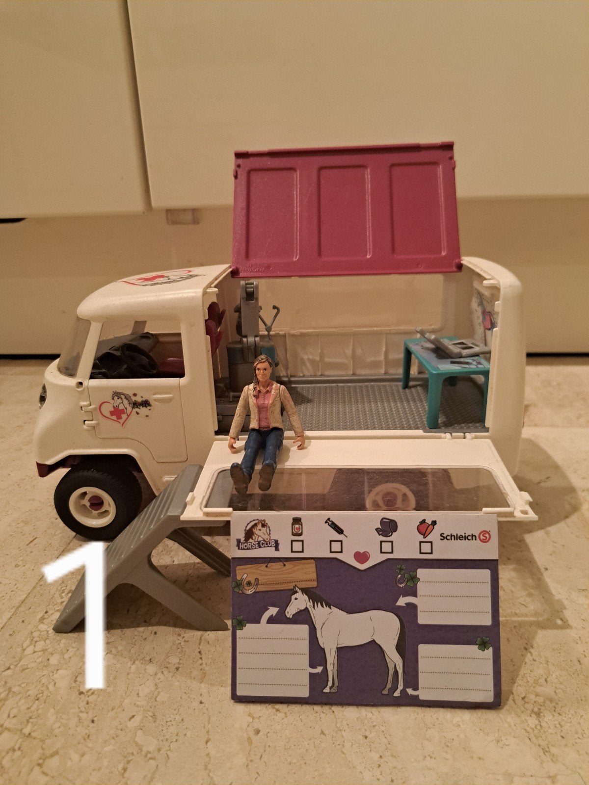 schleich ambulance, Ophalen of Verzenden, Gebruikt