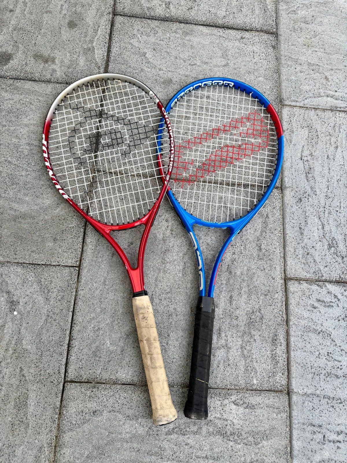 Twee tennisrackets: Dunlop Championship & Pro Kennex, Ophalen of Verzenden, Zo goed als nieuw, Racket, Dunlop