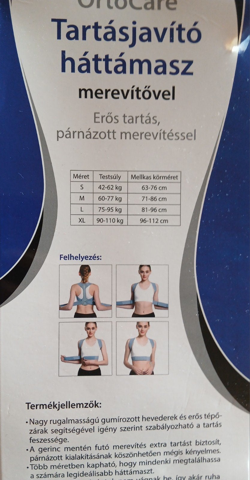 OrtoCare Houding Corrector Rugbrace - Nieuw, Ophalen of Verzenden, Nieuw, Overige typen