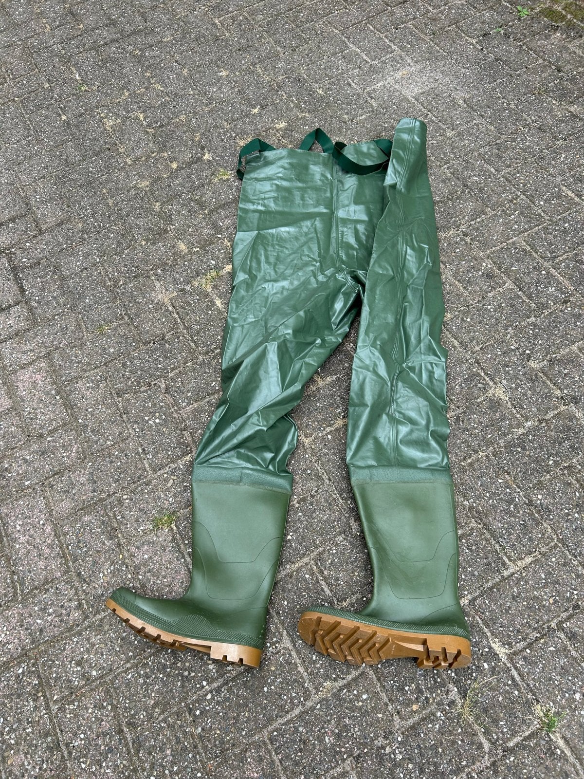Groene waadpak laarzen - Maat 45, Ophalen, Nieuw, Overige typen