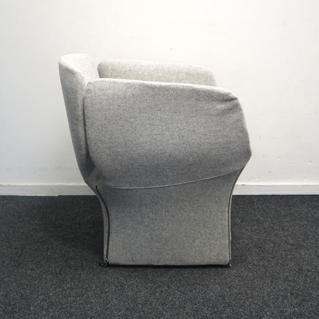 Moroso Bloomy Design Fauteuils | Lichtgrijs | Stoelen, Huis en Inrichting, Gebruikt, -, -, 75 tot 100 cm