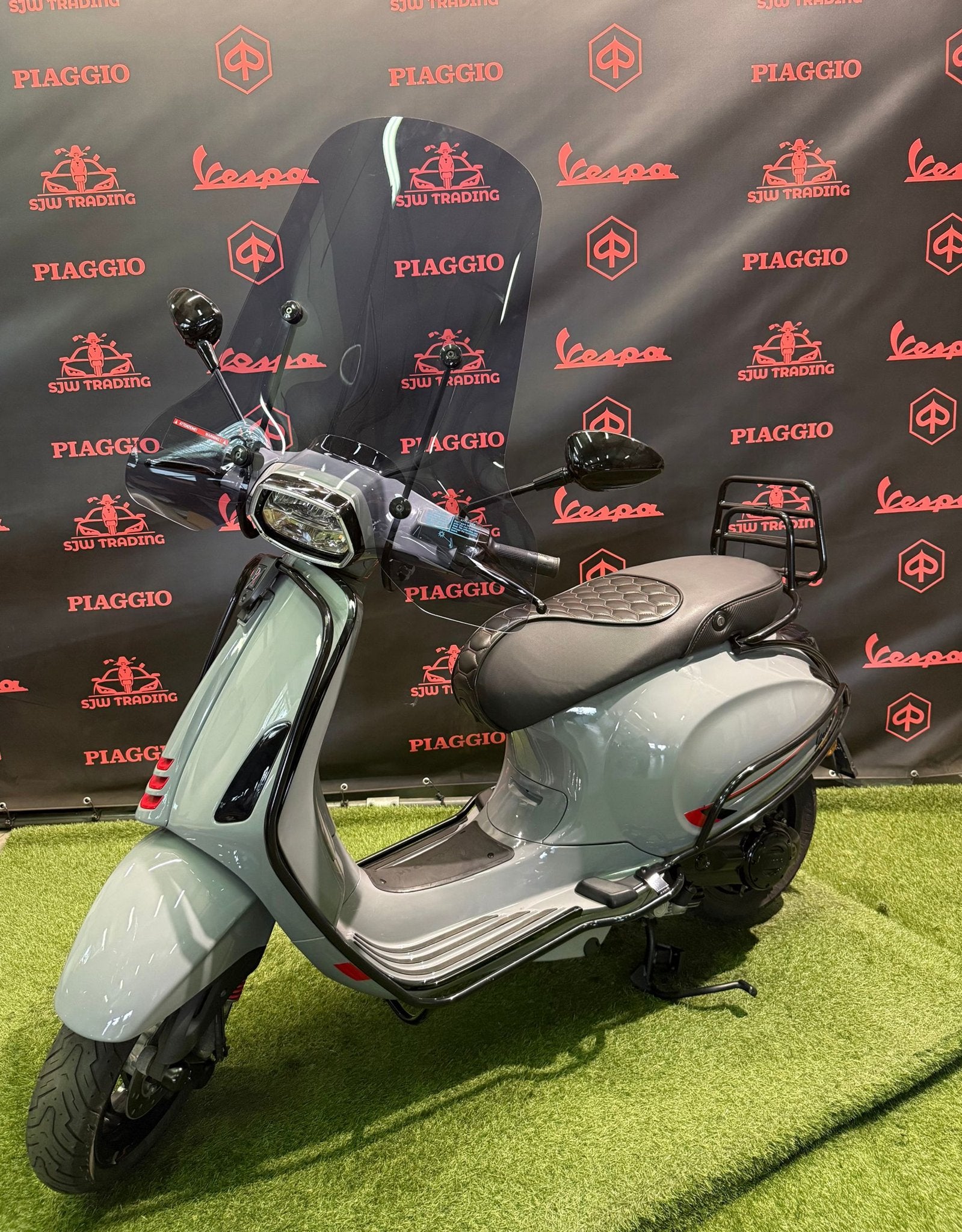 Vespa Sprint 2019 Brom! Nardo Grey / RS Zadel / Garantie!, -, -, Ophalen of Verzenden, -