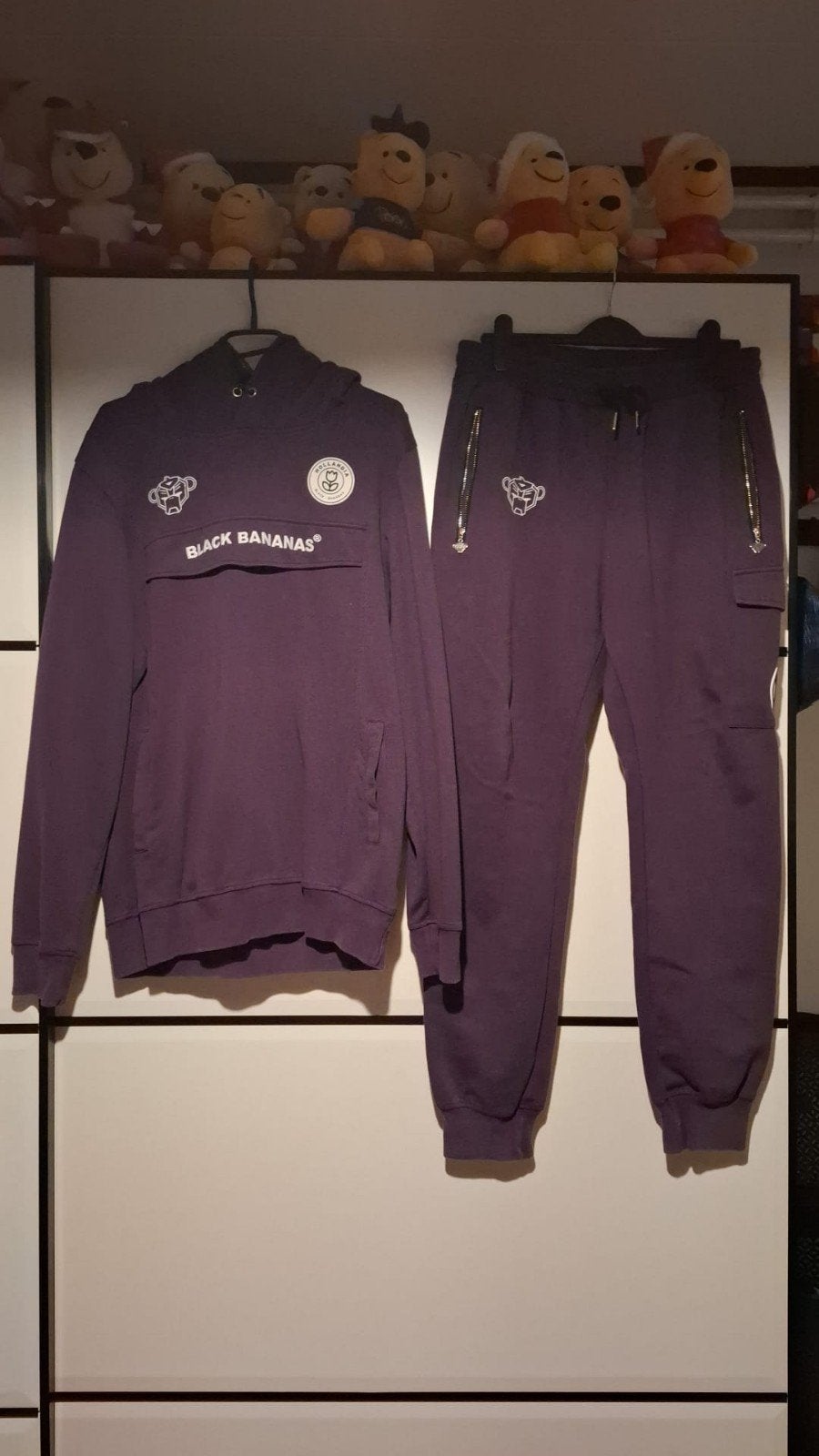 Black bananas pak, Ophalen, Maat 52/54 (L), Paars, Zo goed als nieuw