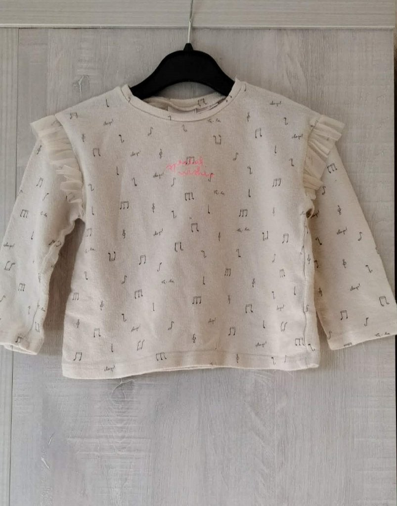 sweater trui Zara maat 92 meisje, Meisje, Trui of Vest, Ophalen of Verzenden, Zo goed als nieuw
