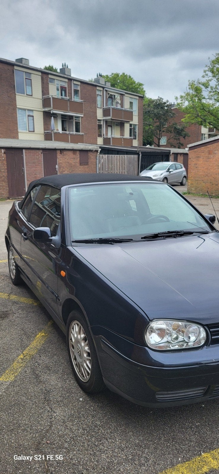 Volkswagen Golf 1.6 Cabriolet 74KW 1999 Zwart, Voorwielaandrijving, 4 cilinders, Cabriolet, 4 stoelen