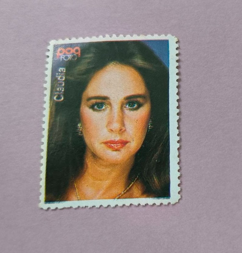 Popfoto zegel Claudia (Dynastie), Ophalen of Verzenden, Nieuw, Foto of Kaart