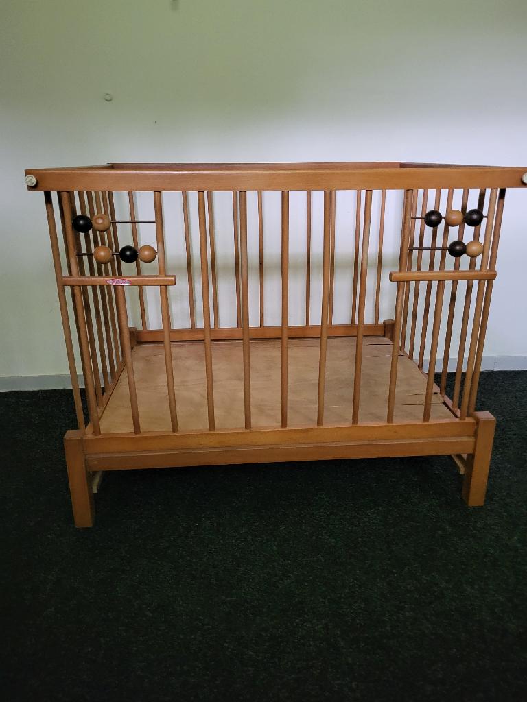 houten box, Kinderen en Baby's, Boxen, Ophalen, Gebruikt, Rechthoekig, Lade