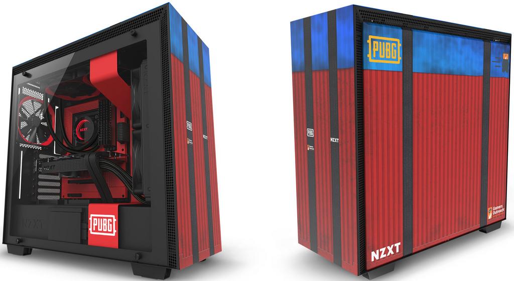 NZXT H700 PUBG CASE LIMITED EDITION!, Ophalen, Zo goed als nieuw