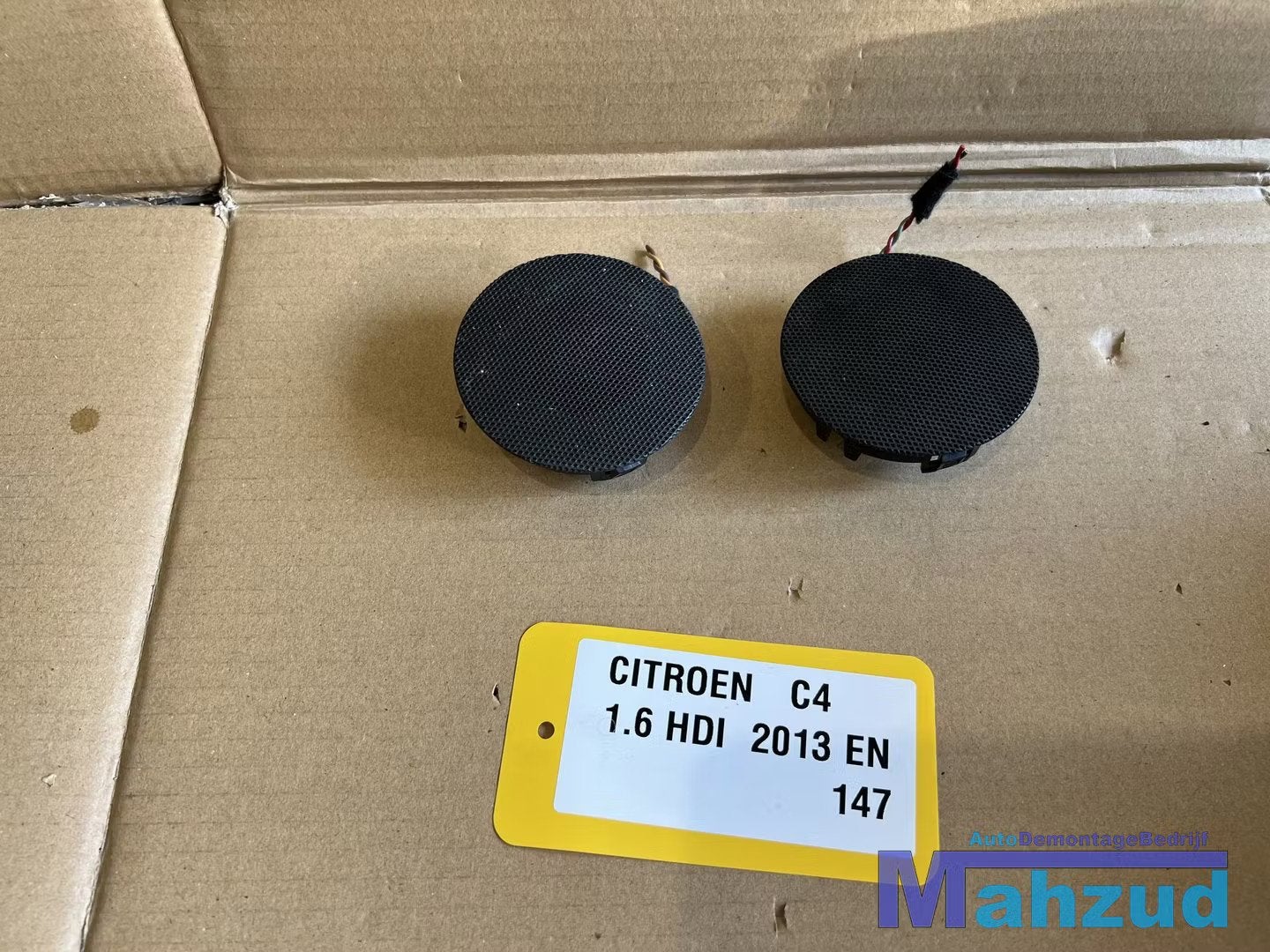 CITROEN C4 2 berline rechts Links speaker tweeter 2009-2016, Auto-onderdelen, Info@fabrikant.eu, Citroën, Fabrikantstraat 1
1000 AA  Amsterdam, NL