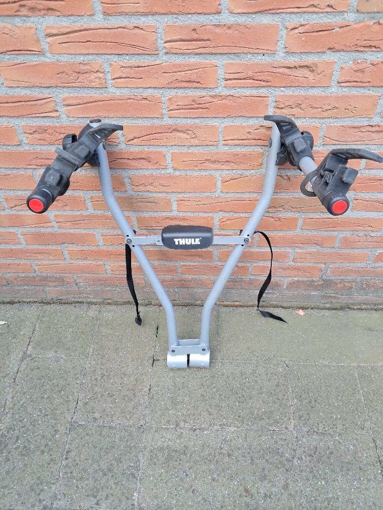 Fietsendrager inclusief verlichtingbalk, Auto diversen, Ophalen, 2 fietsen, Gebruikt, Trekhaakdrager