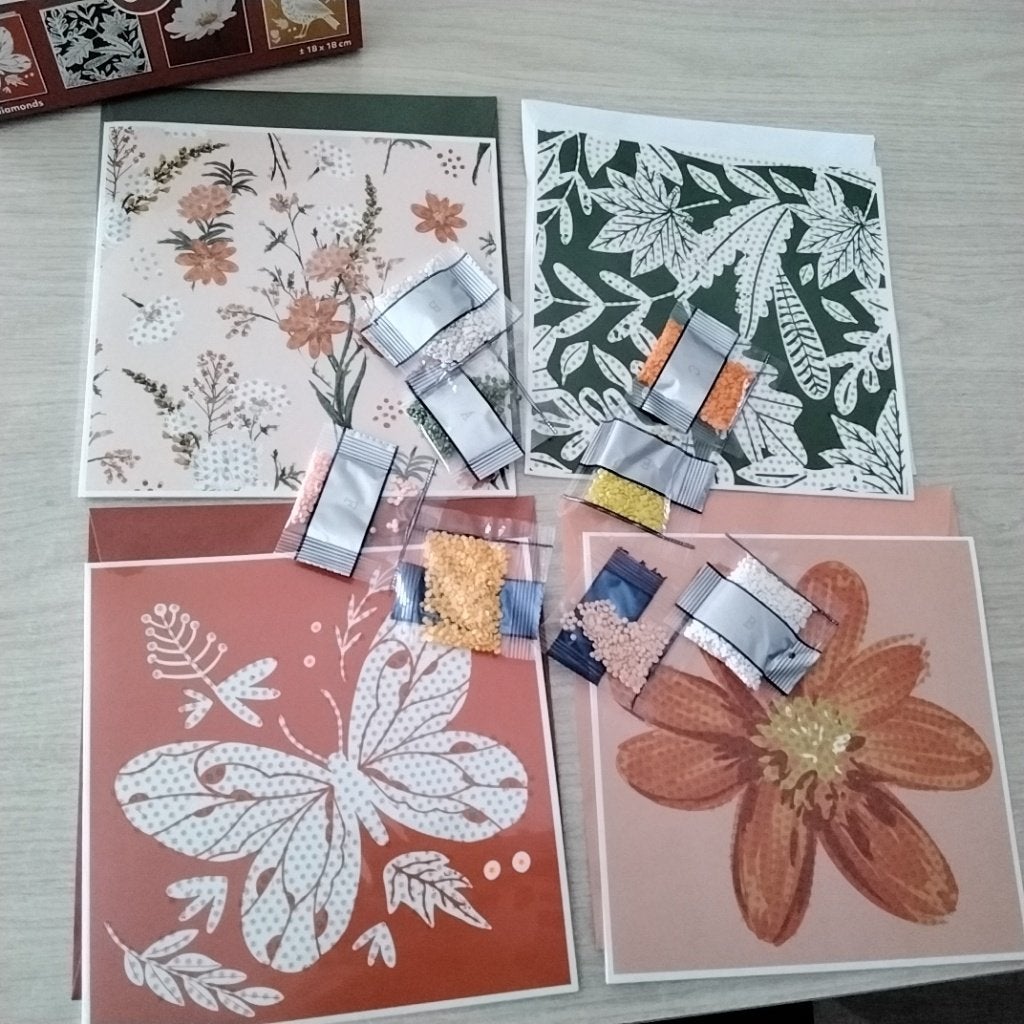 Diamond painting  cards, Hobby en Vrije tijd, Ophalen of Verzenden, Zo goed als nieuw, Overige typen