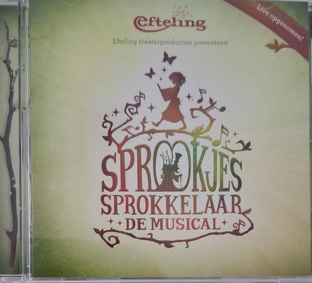 Efteling Musical Sprookjes Sprokkelaar Krasvrije CD