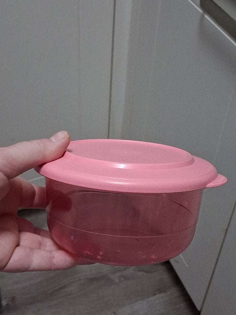 Tupperware voorraad kom roze 450 ml, Ophalen of Verzenden, Nieuw, Bak of Kom