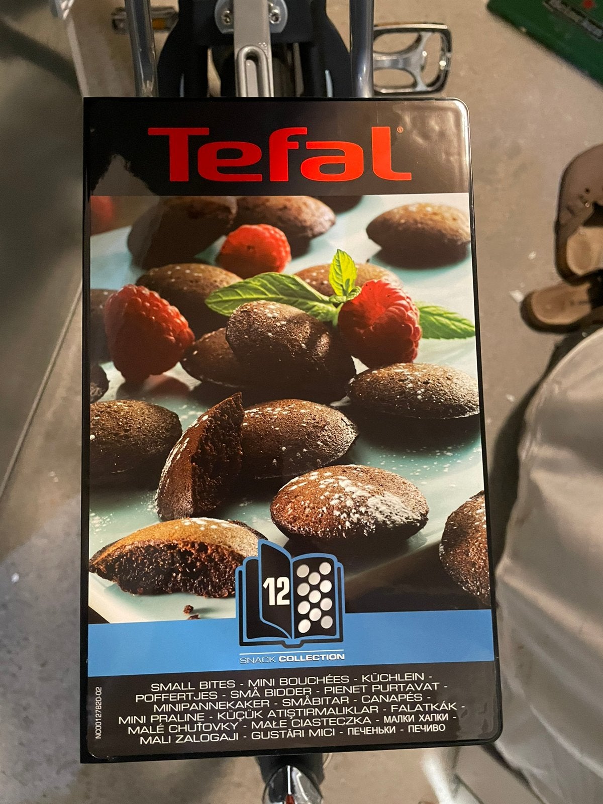 Tefal Snack Collection inzet panini poffertjes wafels nieuw, Ophalen of Verzenden, Uitneembare platen, Nieuw