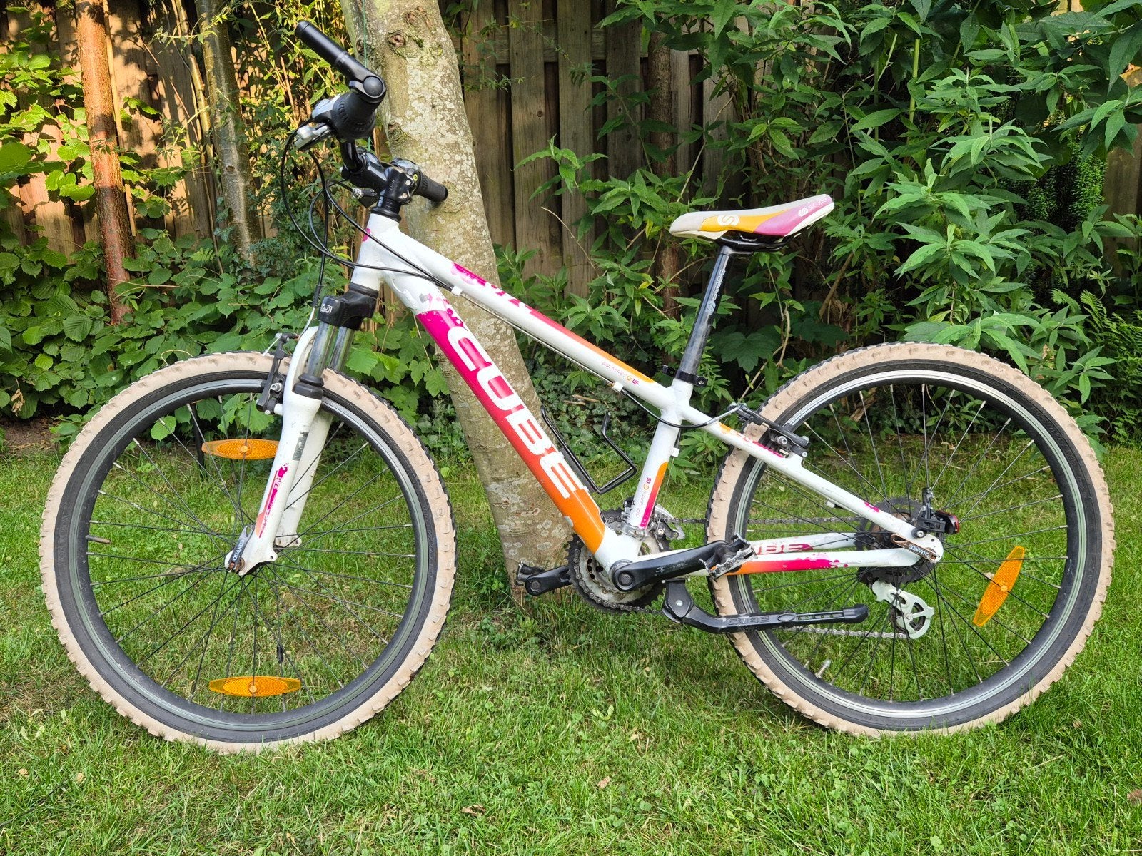 Cube 240 Girl Series kinderfiets 24 inch, Ophalen, Velgrem, Versnellingen, Cube