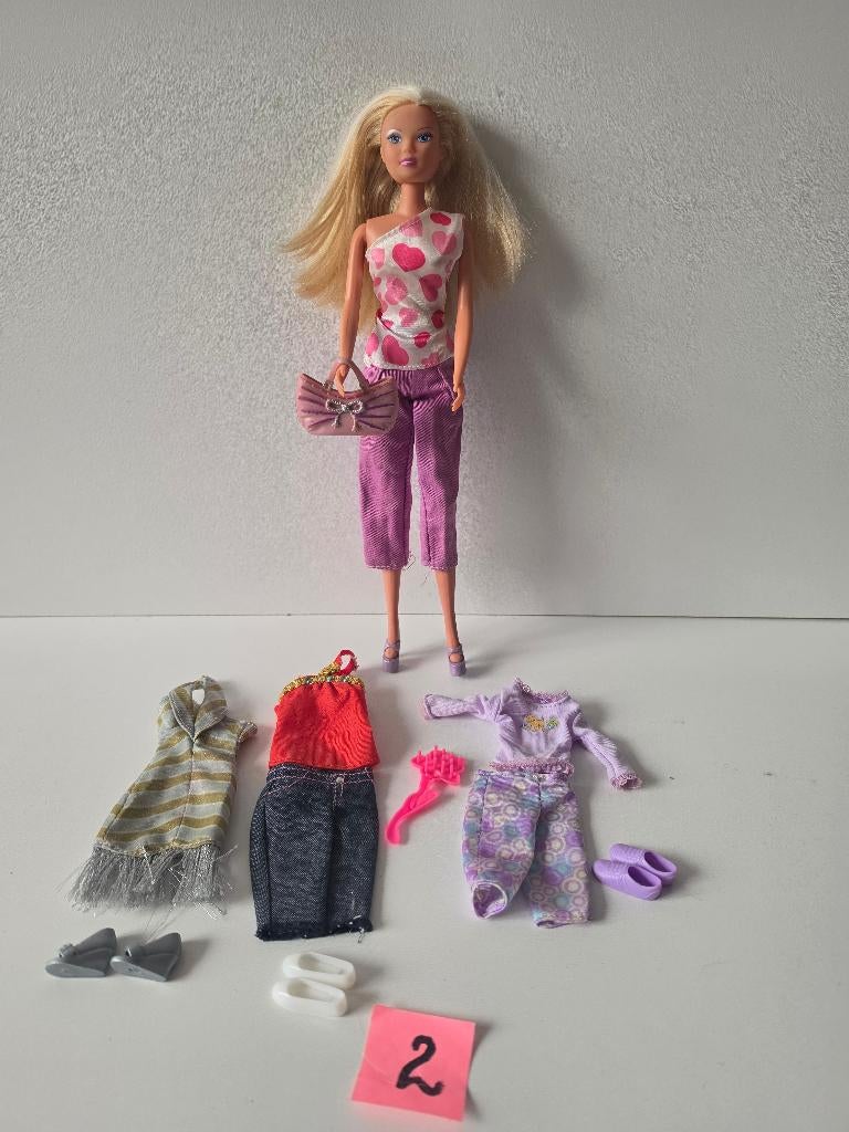 Simba Toys pop met accessoires, Kinderen en Baby's, Speelgoed | Poppen, Ophalen of Verzenden, Zo goed als nieuw, Barbie