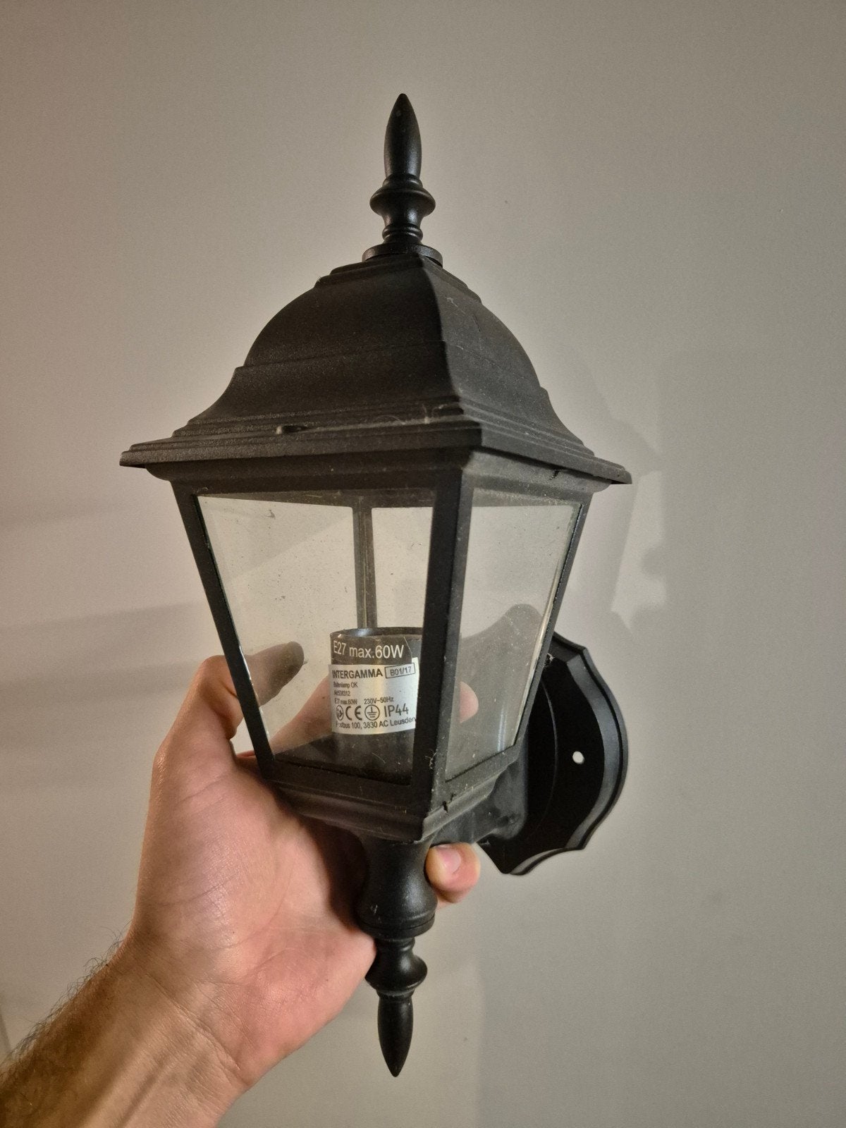 Gratis Gamma buitenlamp (ongebruikt), Ophalen, Wandlamp, Nieuw, Netvoeding