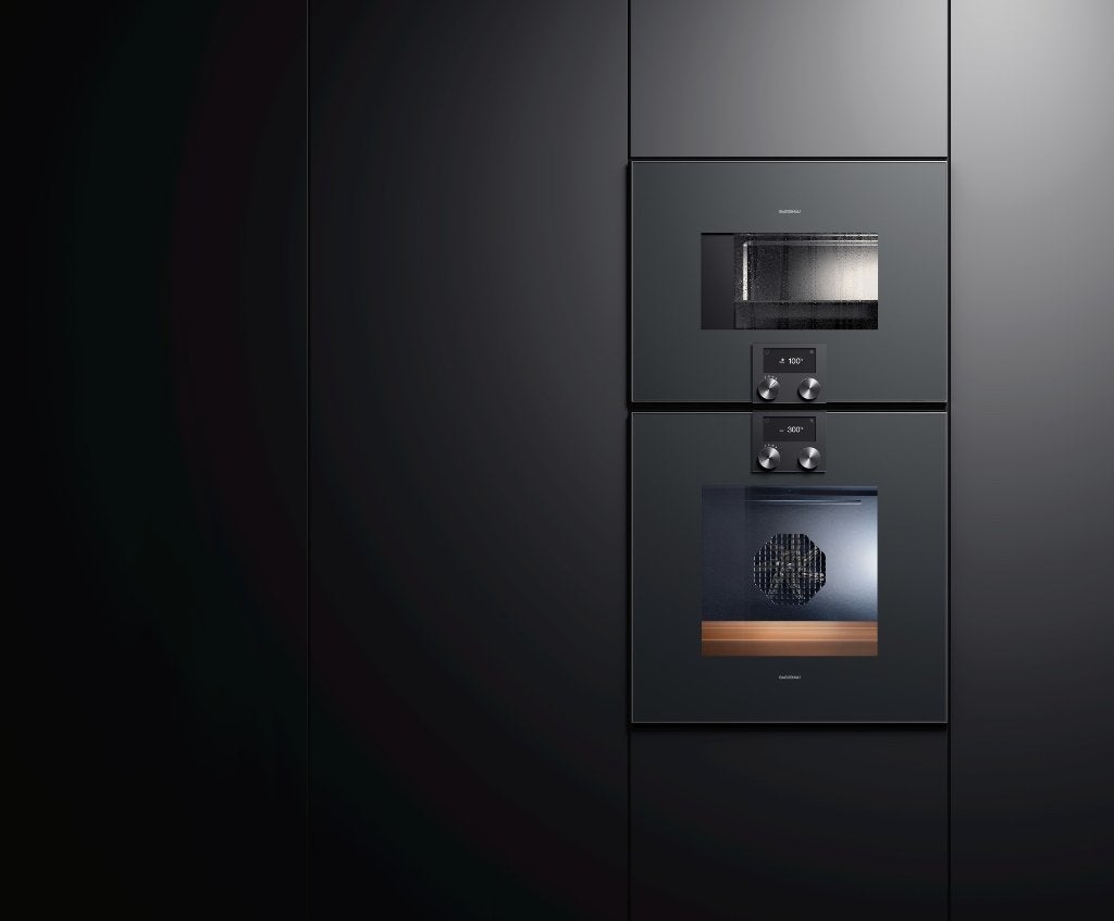 Gaggenau bm455100 bm455110 combimagnetron met bo471102 oven, Witgoed en Apparatuur, Ovens, Ophalen, Nieuw, Minder dan 45 cm