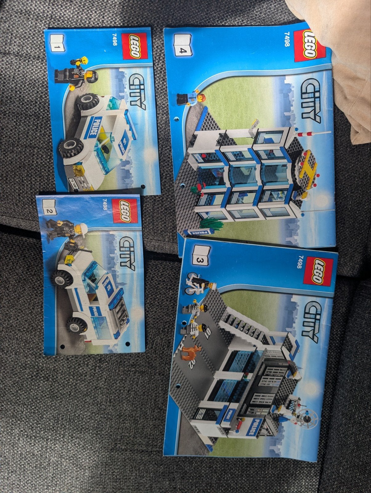 Lego City 7498 Politiebureau, Kinderen en Baby's, Ophalen, Lego, Inclusief instructies, Complete set