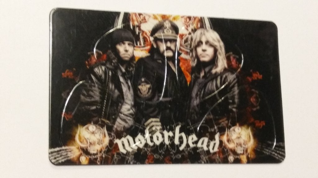 Motorhead gitaarplectrums picks muziek kaart plectrum metal, Ophalen of Verzenden, Zo goed als nieuw, Overige typen