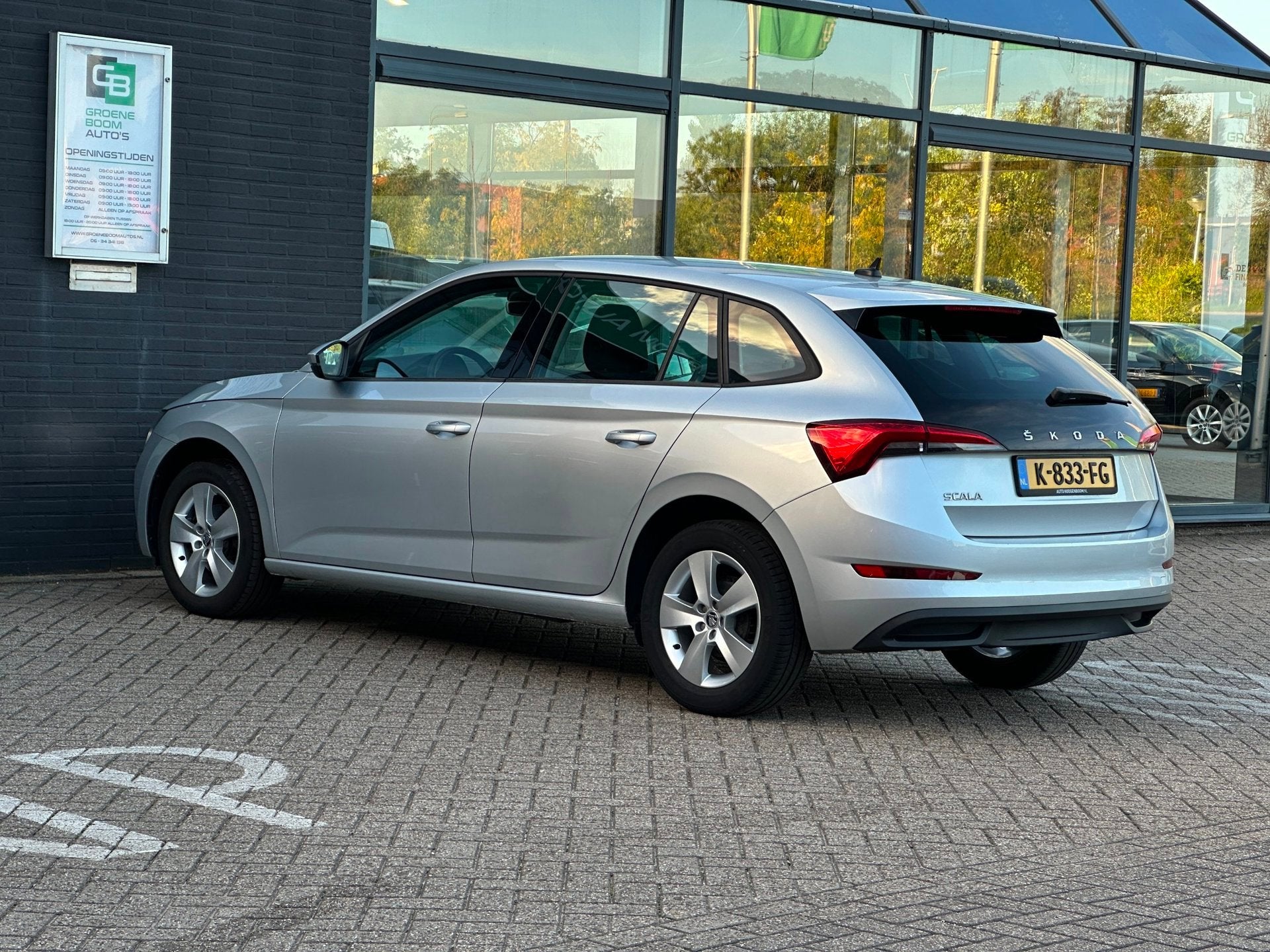 Skoda Scala 1.0 TSI Ambition/1STE EIG/APP-CONNECT/AIRCO/NL-A, Voorwielaandrijving, Scala, Gebruikt, Euro 6