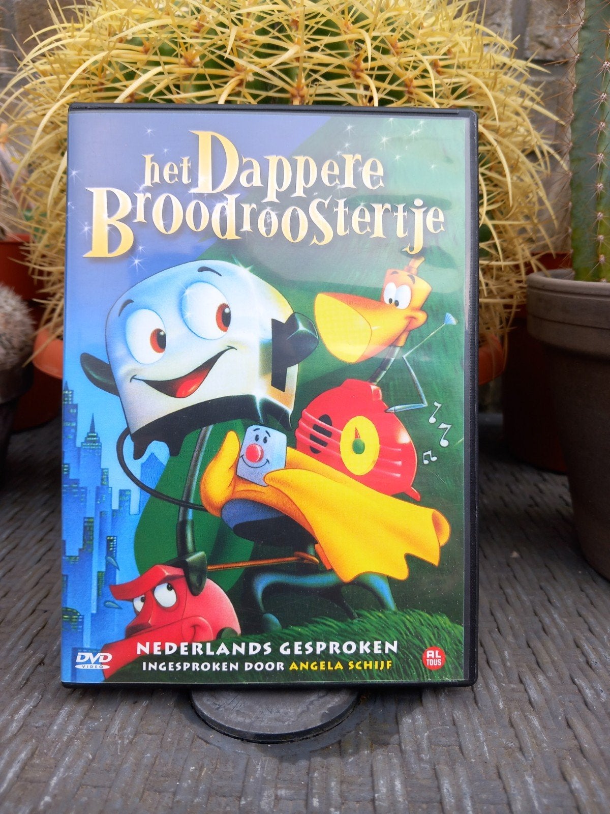 Het Dappere Broodroostertje DVD - Nederlands Gesproken, Gebruikt, Tekenfilm, Inclusief doosje, Alle leeftijden