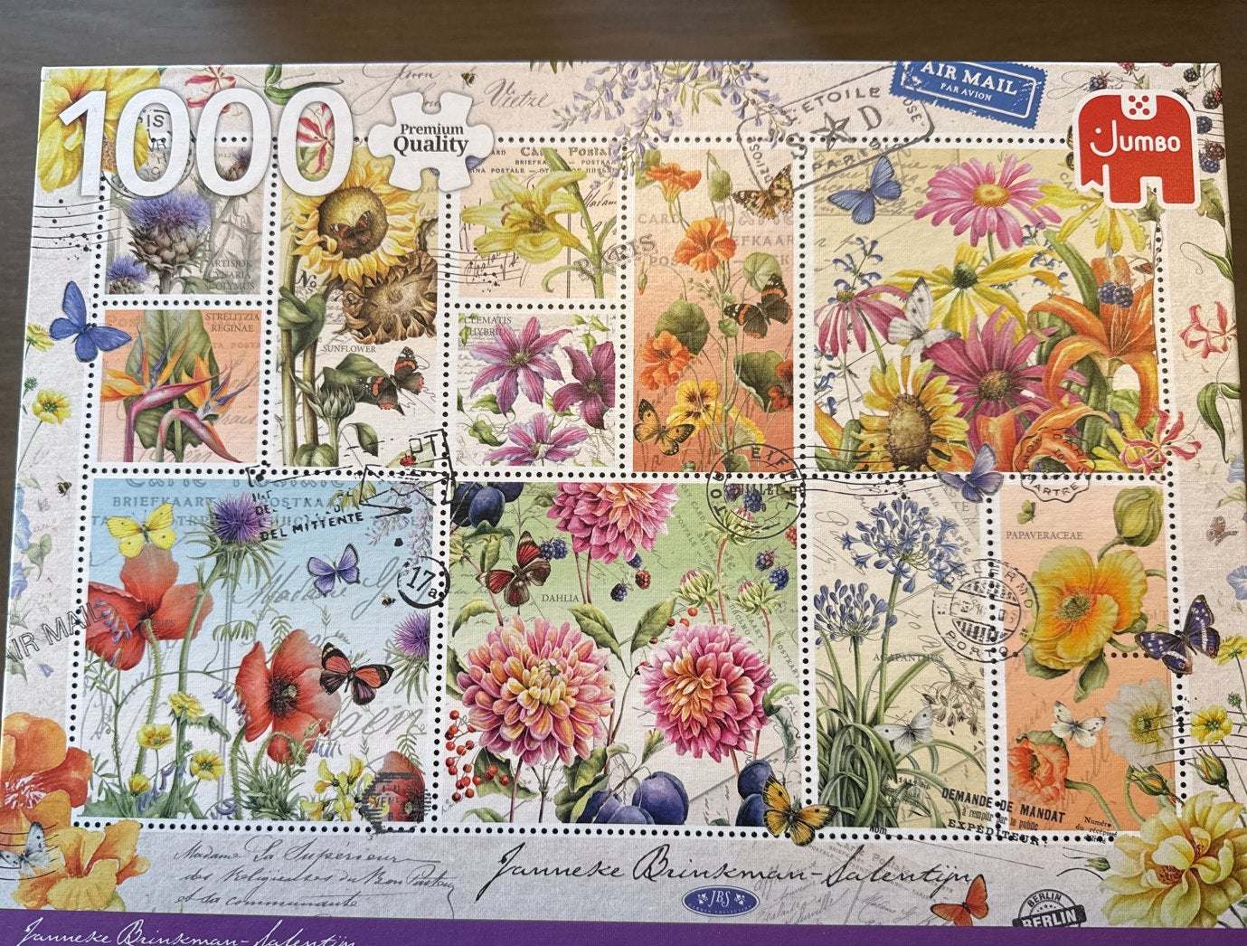 Jumbo Legpuzzel 1000 stukjes - Janneke Brinkman-Salentijn, Ophalen of Verzenden, 500 t/m 1500 stukjes, Zo goed als nieuw, Legpuzzel