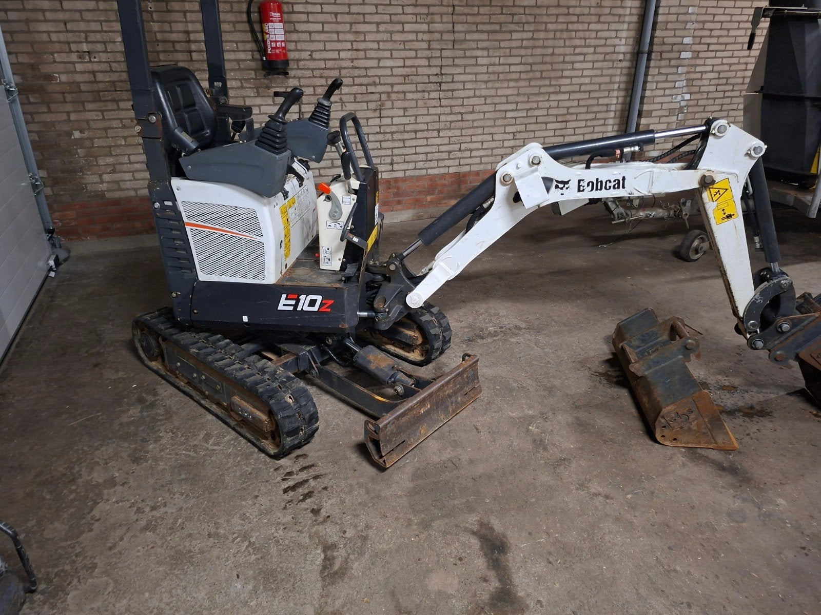 Bobcat e10z minikraan, Tuin en Terras, Ophalen
