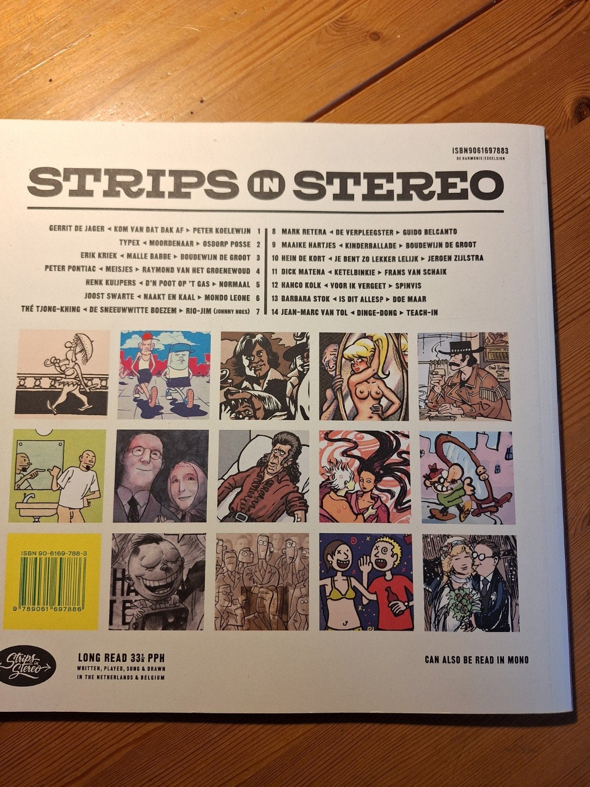 Strips in Stereo - Diverse Auteurs, Eén stripboek, Ophalen of Verzenden, Zo goed als nieuw, Diverse Auteurs