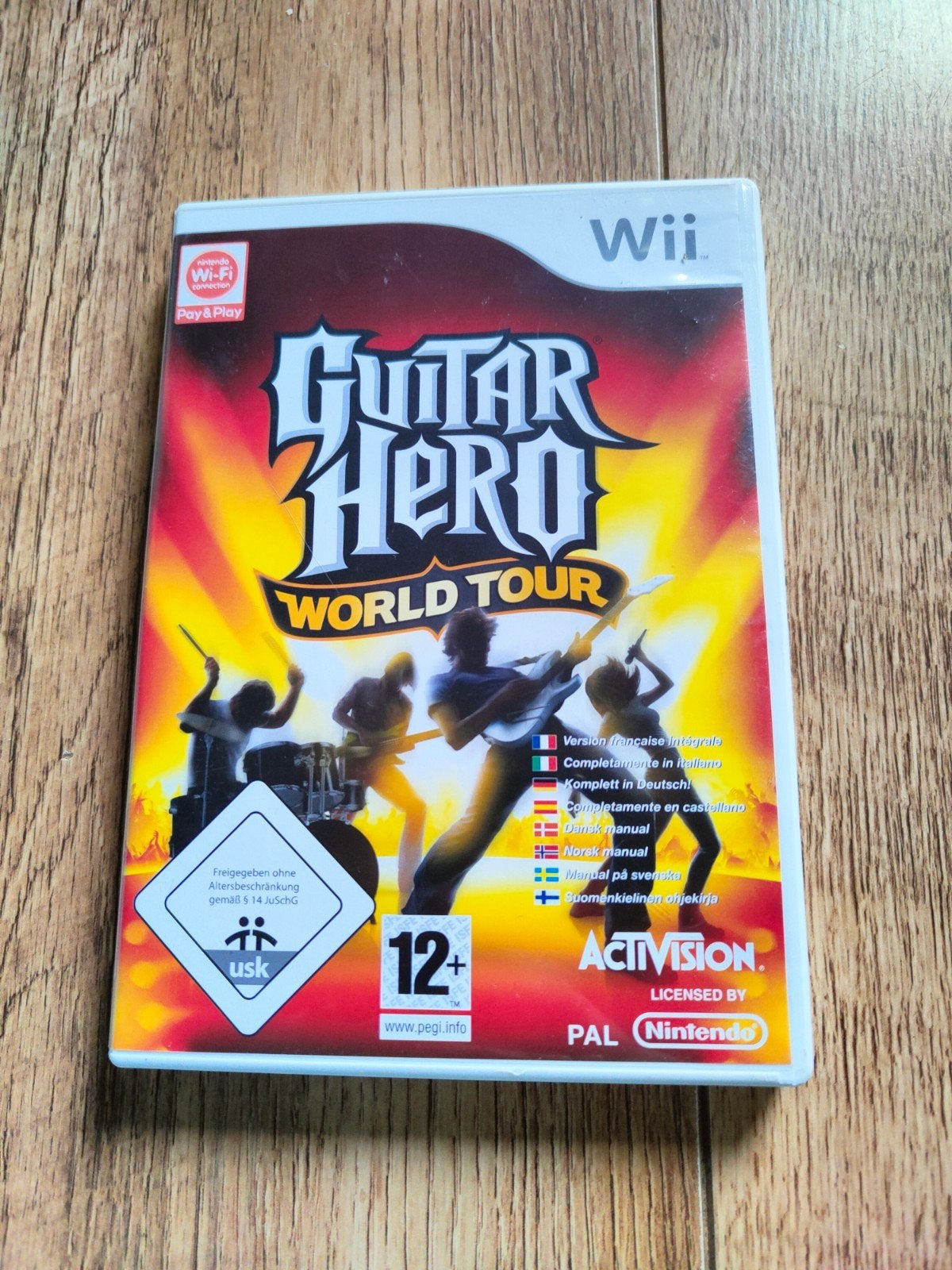 Nintendo Wii spel - Guitar Hero World Tour, Spelcomputers en Games, Games | Nintendo Wii, Muziek, Ophalen of Verzenden, Zo goed als nieuw