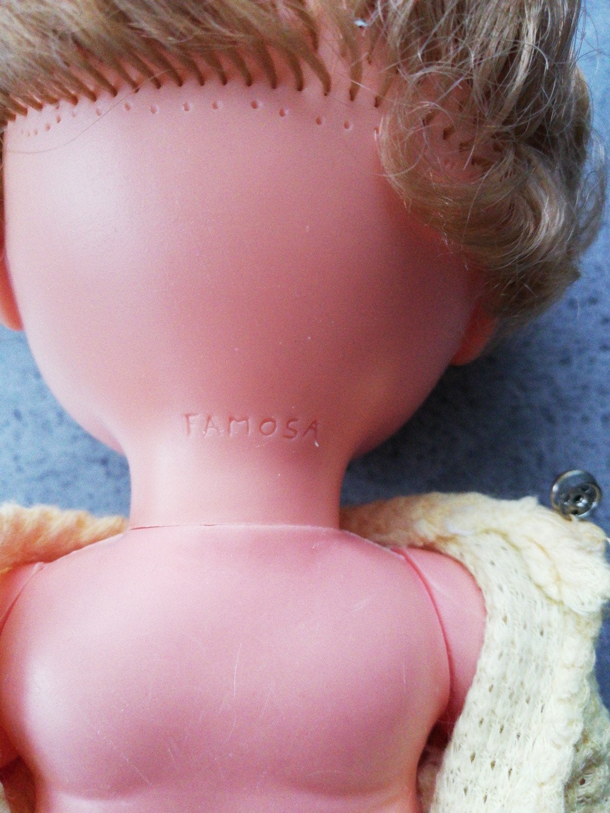 Famosa pop 26 cm, Verzamelen, Ophalen of Verzenden, Gebruikt, Pop