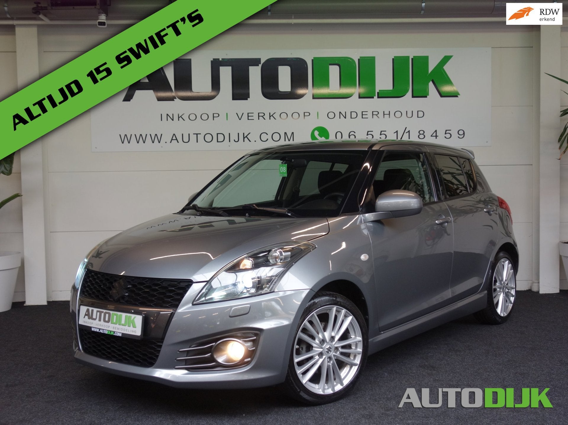 Suzuki Swift 1.6 Sport Xenon|*Carplay|Full Options|Nieuwstaa, Auto's, Voorwielaandrijving, Gebruikt, 4 cilinders, 400 kg