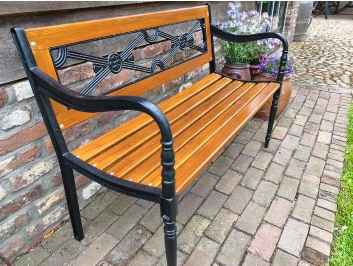 Tuinbank, Ophalen, Hout