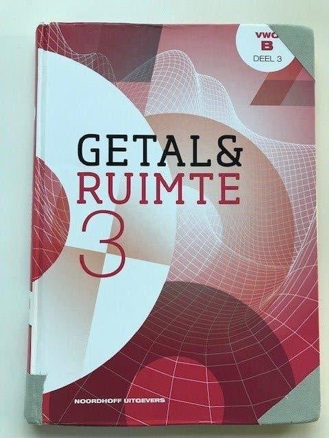 Getal & Ruimte Wiskunde B deel 3  ISBN 9789001842345, Boeken, Noordhoff, Ophalen of Verzenden, Beta, WO