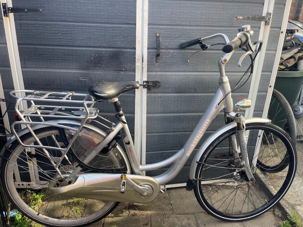 28" Prolithium, 8 versnellingen, licht en slot!, Ophalen, Gebruikt, Aluminium