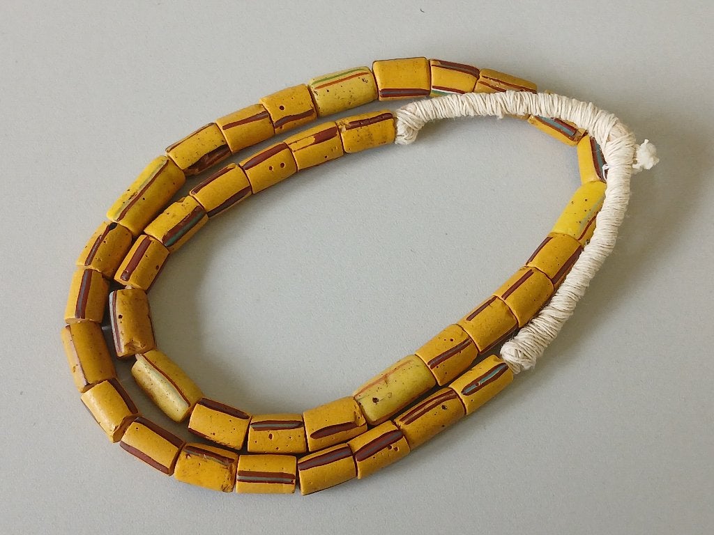 Venetiaanse handelskralen, Afrika, 19e eeuw. Trade beads, Ophalen of Verzenden, Overige materialen, Ketting
